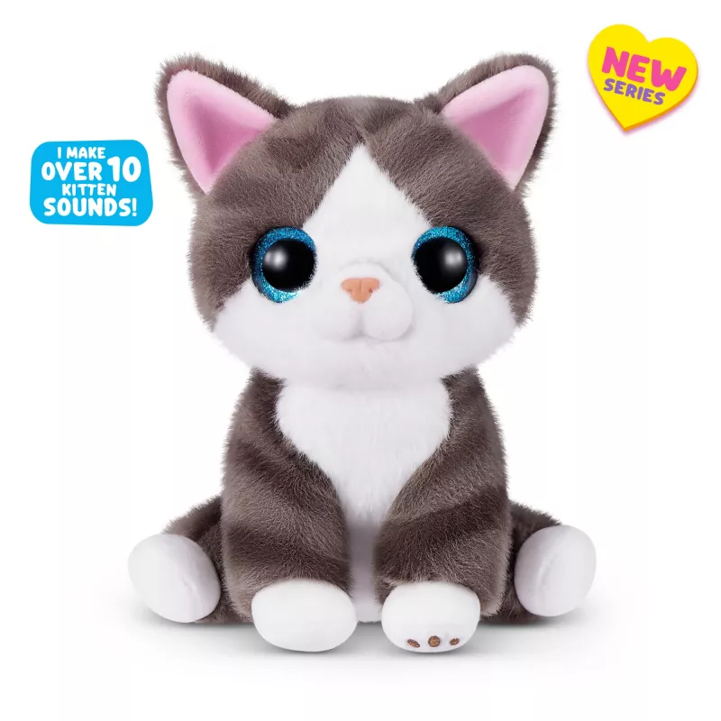 Žaislinė katė Zuru Pets Alive Smitten Kittens Series 2 — interaktyvus skambantis žaislas, nuo 3 metų, AAA baterijos