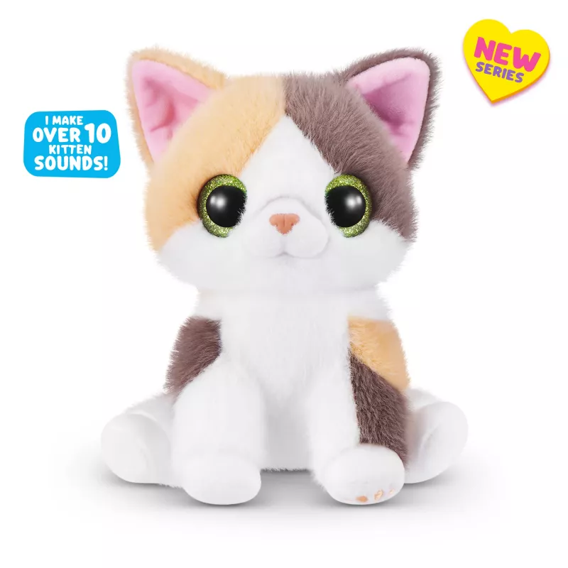 Žaislinė katė Zuru Pets Alive Smitten Kittens Series 2 — interaktyvus skambantis žaislas, nuo 3 metų, AAA baterijos