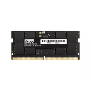 Klevv 16GB NEŠIOJAMOJO KOMPIUTERIO RAM MODULIS DDR5 5600MT/s PC5-44800 UNBUFFERED NON-ECC SODIMM 1.1V 2GX8 CL46