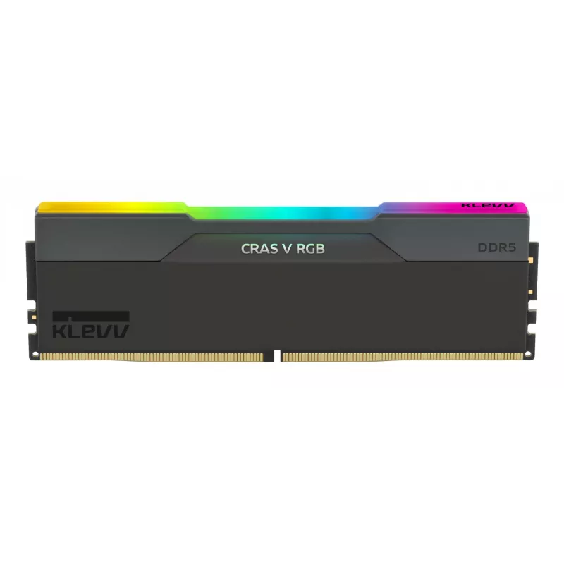 Klevv 64GB (2 x 32GB) 6000MHz CL30 DDR5 ŽAIDIMŲ RAM MODULIS 30-36-36-76 CRAS V RGB