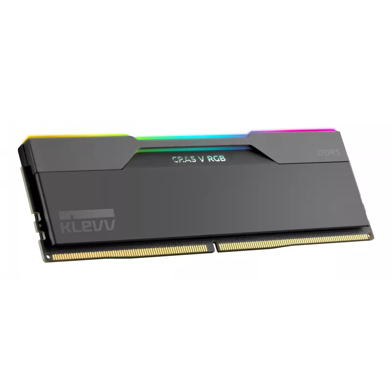 Klevv 64GB (2 x 32GB) 6000MHz CL30 DDR5 ŽAIDIMŲ RAM MODULIS 30-36-36-76 CRAS V RGB