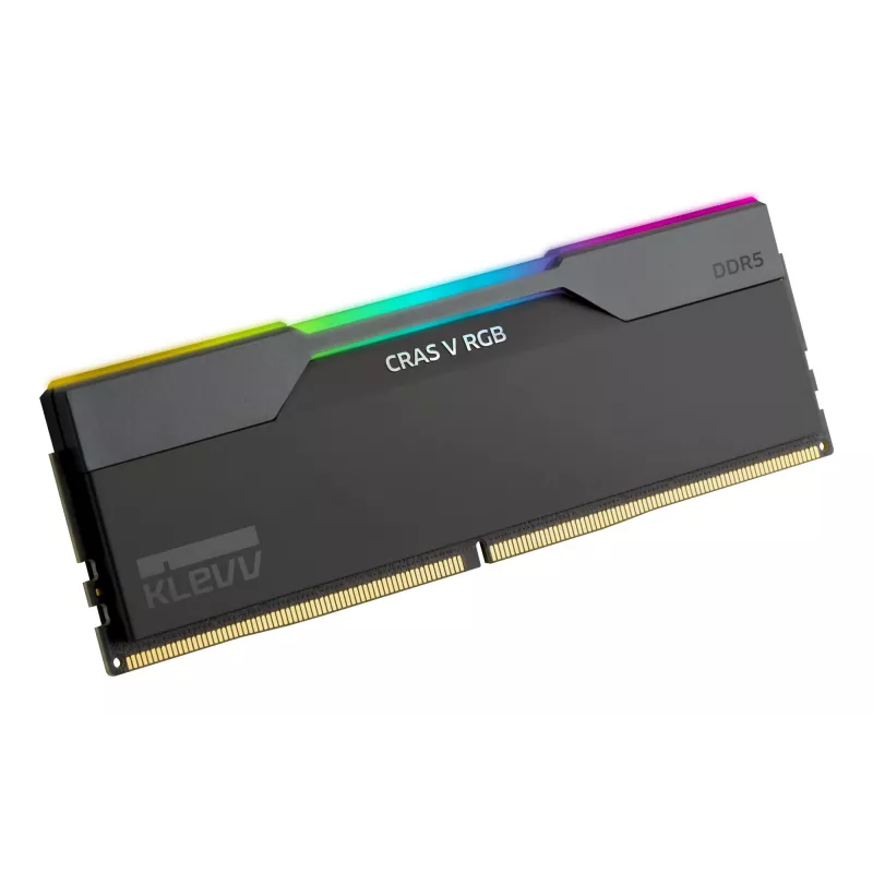 Klevv 64GB (2 x 32GB) 6000MHz CL30 DDR5 ŽAIDIMŲ RAM MODULIS 30-36-36-76 CRAS V RGB
