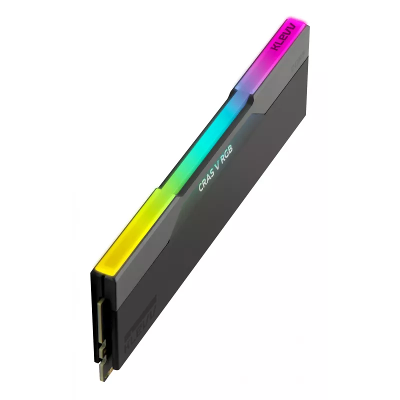 Klevv 64GB (2 x 32GB) 6000MHz CL30 DDR5 ŽAIDIMŲ RAM MODULIS 30-36-36-76 CRAS V RGB