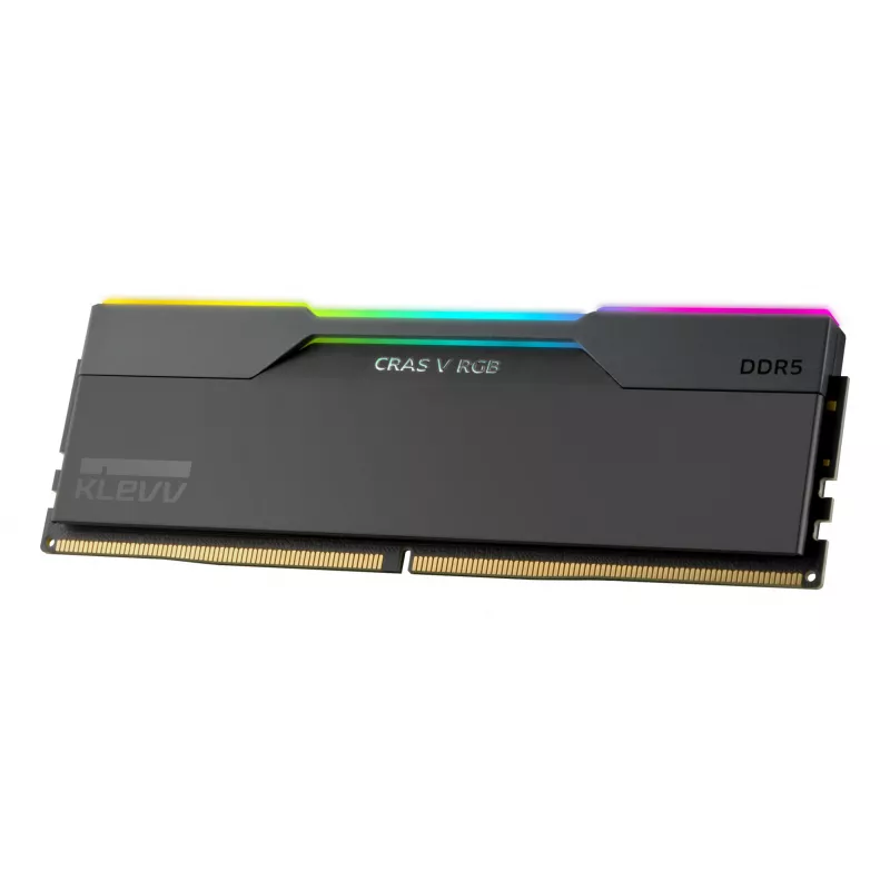 Klevv 64GB (2 x 32GB) 6000MHz CL30 DDR5 ŽAIDIMŲ RAM MODULIS 30-36-36-76 CRAS V RGB