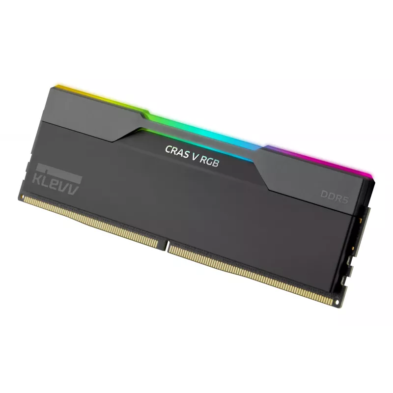 Klevv 64GB (2 x 32GB) 6000MHz CL30 DDR5 ŽAIDIMŲ RAM MODULIS 30-36-36-76 CRAS V RGB