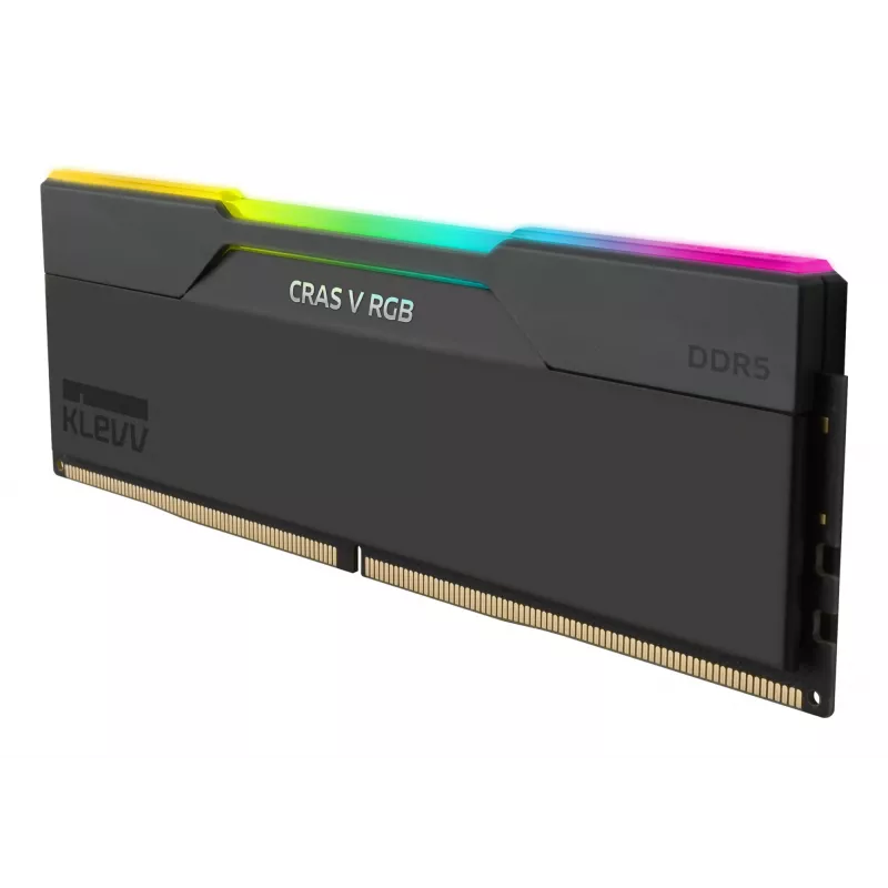 Klevv 64GB (2 x 32GB) 6000MHz CL30 DDR5 ŽAIDIMŲ RAM MODULIS 30-36-36-76 CRAS V RGB