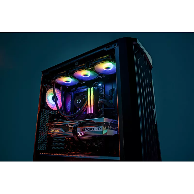 Klevv 64GB (2 x 32GB) 6000MHz CL30 DDR5 ŽAIDIMŲ RAM MODULIS 30-36-36-76 CRAS V RGB