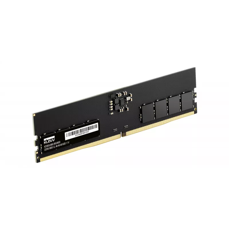 Stalinio kompiuterio RAM KLEVV 8GB DDR5 5600MHz CL46 288-pin DIMM 1.1V (46-46-46-90)