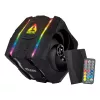 ARCTIC Freezer 50 TR - dviejų bokštų procesoriaus aušintuvas, skirtas AMD Ryzen Threadripper, su A-RGB