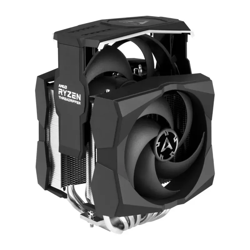 ARCTIC Freezer 50 TR - dviejų bokštų procesoriaus aušintuvas, skirtas AMD Ryzen Threadripper, su A-RGB