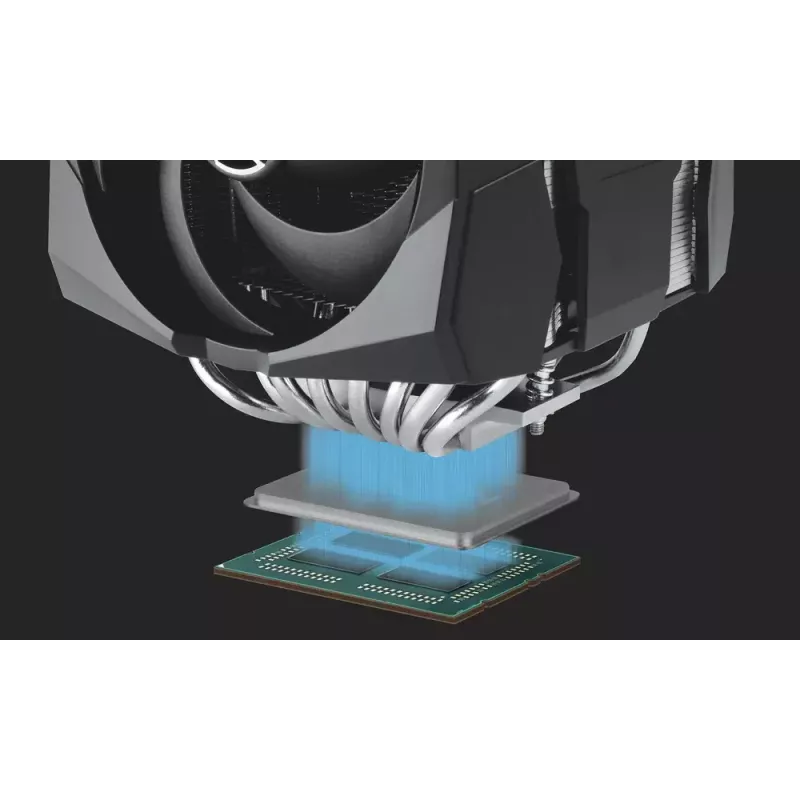 ARCTIC Freezer 50 TR - dviejų bokštų procesoriaus aušintuvas, skirtas AMD Ryzen Threadripper, su A-RGB