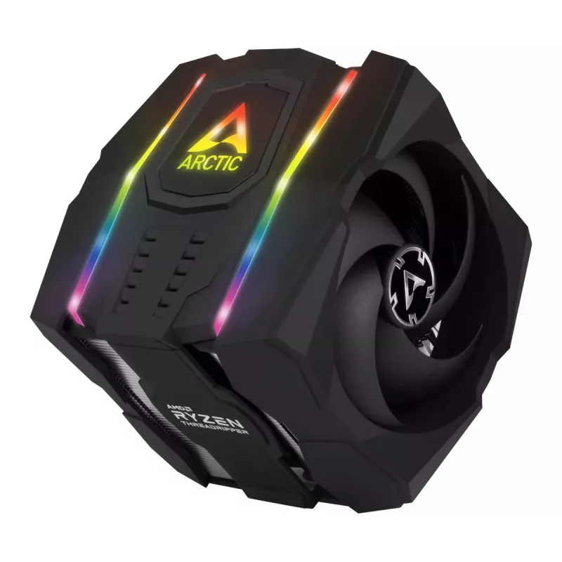 ARCTIC Freezer 50 TR - dviejų bokštų procesoriaus aušintuvas, skirtas AMD Ryzen Threadripper, su A-RGB
