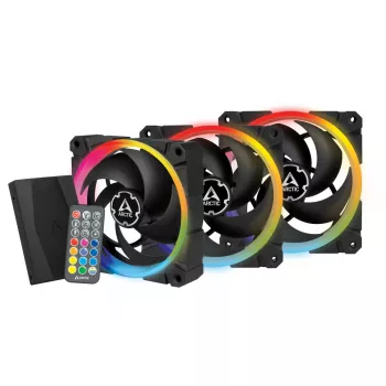 ARCTIC BioniX P120 A-RGB slėgiui optimizuotas 120 mm ventiliatorius su A-RGB