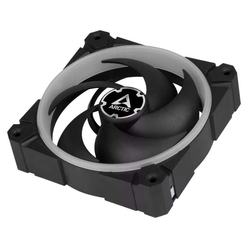 ARCTIC BioniX P120 A-RGB slėgiui optimizuotas 120 mm ventiliatorius su A-RGB