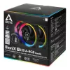 ARCTIC BioniX P120 A-RGB slėgiui optimizuotas 120 mm ventiliatorius su A-RGB