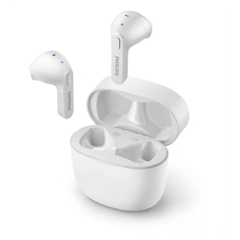 Philips 2000 serijos TAT2236WT ausinės belaidės į ausis įdedamos skambučiams / muzikai baltos