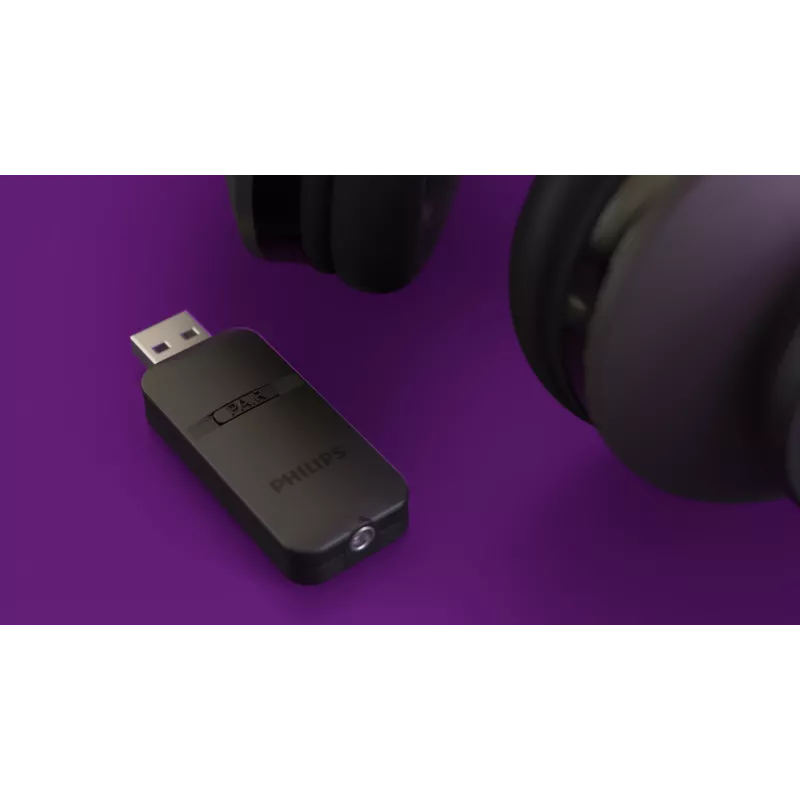Philips 6000 serijos TAH6206BK/00 ausinės / laisvų rankų įranga Belaidės Ant galvos Muzika Bluetooth Juoda