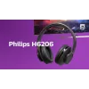Philips 6000 serijos TAH6206BK/00 ausinės / laisvų rankų įranga Belaidės Ant galvos Muzika Bluetooth Juoda