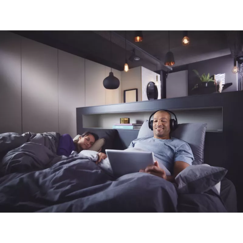 Philips 6000 serijos TAH6206BK/00 ausinės / laisvų rankų įranga Belaidės Ant galvos Muzika Bluetooth Juoda