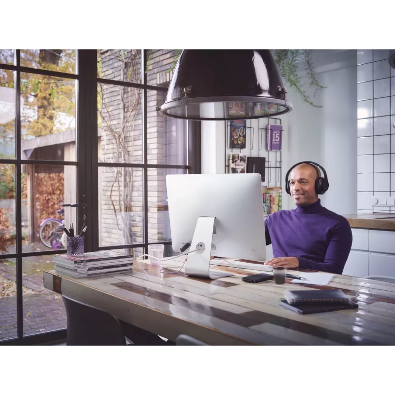 Philips 6000 serijos TAH6206BK/00 ausinės / laisvų rankų įranga Belaidės Ant galvos Muzika Bluetooth Juoda