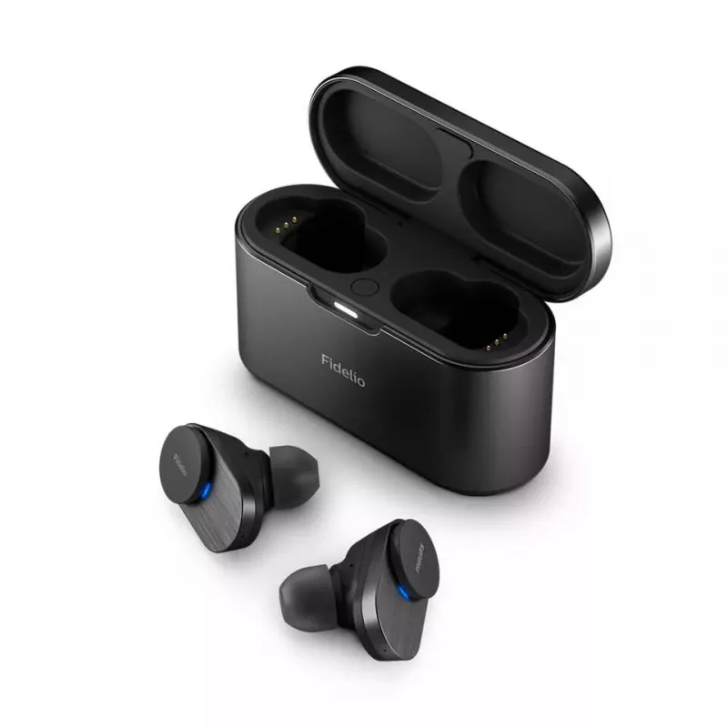 Philips T1BK/00 ausinės / laisvų rankų įranga True Wireless Stereo (TWS) į ausis įdedamos Skambučiai / Muzika USB Type-C Bluetooth Juoda