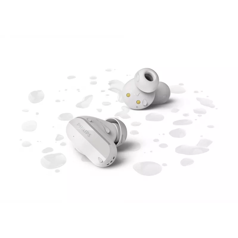 Philips TAT3508WT/00 ausinės / laisvų rankų įranga True Wireless Stereo (TWS) į ausis įdedamos Skambučiai / Muzika Bluetooth Balta