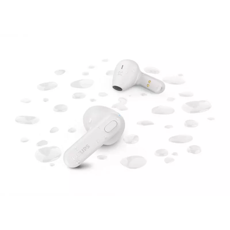 Philips TAT1138WT ausinės / laisvų rankų įranga Belaidės Į ausis įdedamos Skambučiams / muzikai Bluetooth Balta