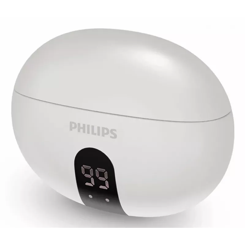 Belaidės į ausis dedamos ausinės Philips TAT2520WT/00 — „Bluetooth“, skambučiams ir muzikai, 20–20000 Hz, 10 m atstumas, baltos, 40 g