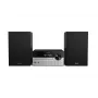 Namų garso mikrosistema Philips TAM4205M2/12 — 80 W RMS, 2 krypčių garsiakalbiai, Bluetooth, FM, LED ekranas, diskų įdėjimo dėklas (juoda/sidabrinė)