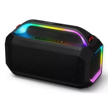 2.1 nešiojamoji garsiakalbių sistema Philips TAS7000EB juoda, 50 W RMS, 2.0 kanalai, Bluetooth, USB-C