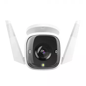 TP-Link Tapo lauko apsaugos Wi-Fi kamera, IP apsaugos kamera, lauko, laidinė ir belaidė, CE, NCC, tvirtinama prie sienos, balta