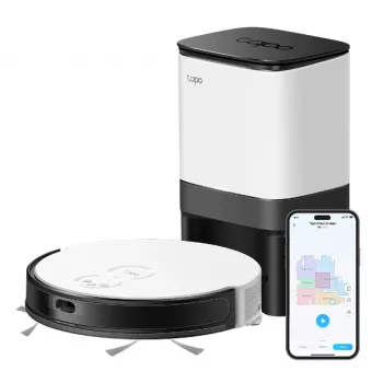 TP-Link Tapo RV20 Mop Plus 0,35 L juoda, balta