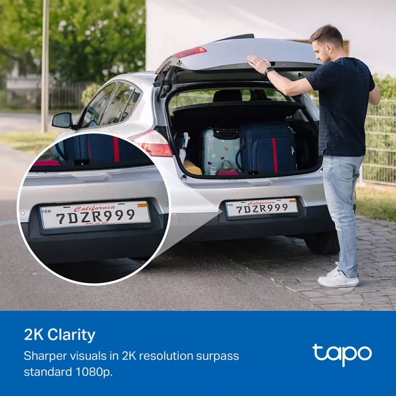 TP-Link Tapo C410 4 vnt. apsaugos kamerų rinkinys Bullet IP apsaugos kamera, skirta naudoti lauke 2304 x 1296 pikseliai Lubos/siena