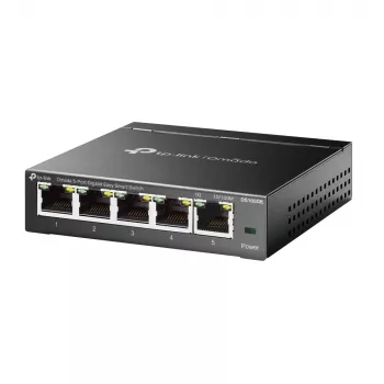 TP-Link Omada DS105GE tinklo komutatorius, valdomas, L2, Gigabit Ethernet (10/100/1000), juodas