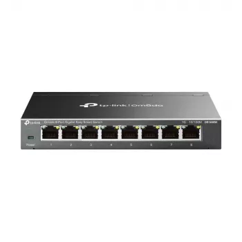 TP-Link Omada DS108GE tinklo komutatorius Nevaldomas Gigabit Ethernet (10/100/1000) Juodas