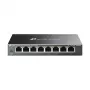TP-Link Omada DS108GE tinklo komutatorius Nevaldomas Gigabit Ethernet (10/100/1000) Juodas