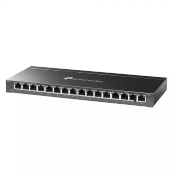 TP-Link Omada DS116GE tinklo komutatorius valdomas L2 Gigabit Ethernet (10/100/1000) juoda