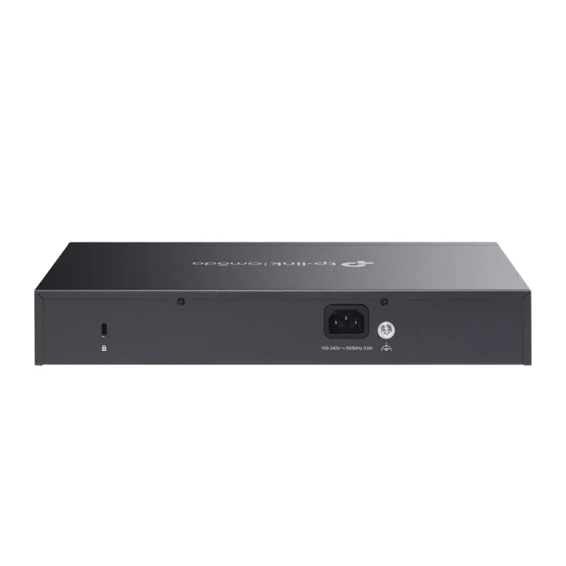 TP-Link Omada DS1008X tinklo komutatorius Nevaldomas 10G Ethernet (100/1000/10000) 1U Juodas