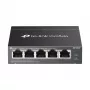 TP-Link Omada DS105G tinklo komutatorius Nevaldomas Gigabit Ethernet (10/100/1000) Power over Ethernet (PoE) Juoda