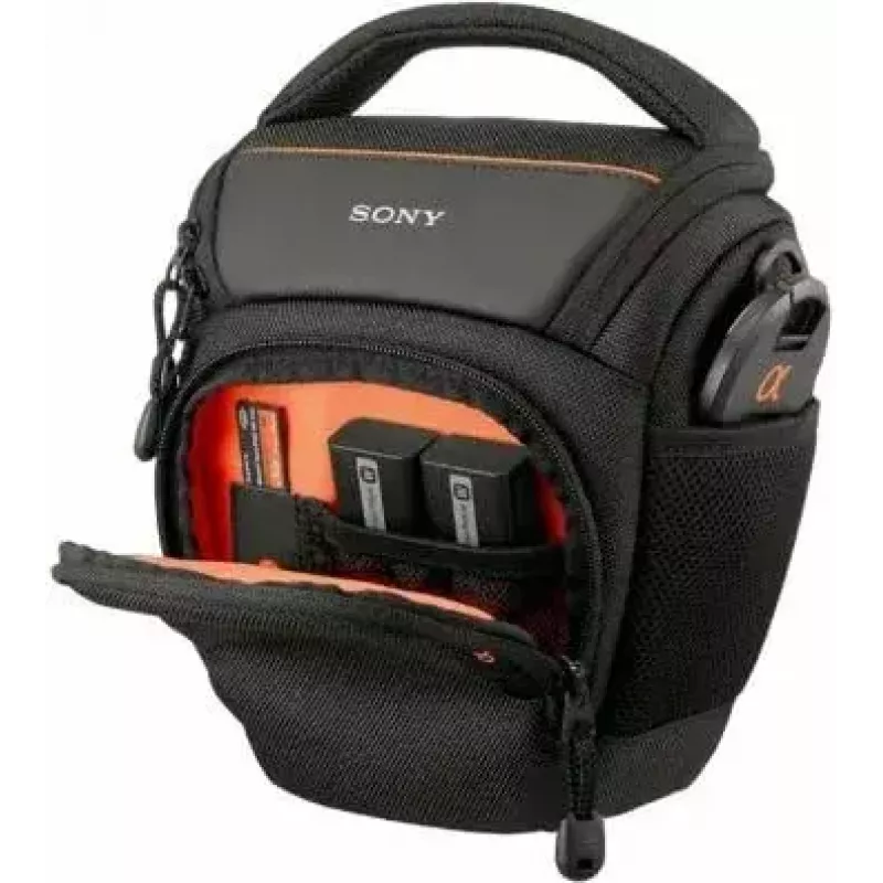 Sony LCS-AMB fotoaparato dėklas Peties dėklas Juoda
