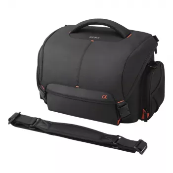 Sony LCS-SC8, Petnešinis dėklas, Sony, SLT-A58K, SLT-A65V, SLT-A77V, SLT-A99V, NEX-6/B, NEX-6L/B, Juoda