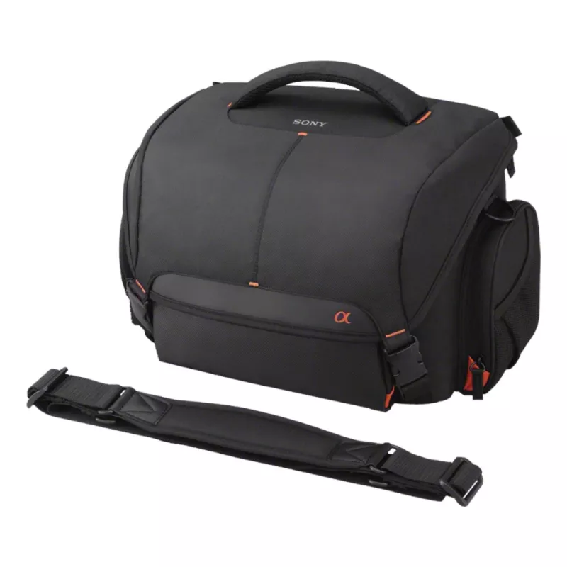 Sony LCS-SC8, Petnešinis dėklas, Sony, SLT-A58K, SLT-A65V, SLT-A77V, SLT-A99V, NEX-6/B, NEX-6L/B, Juoda