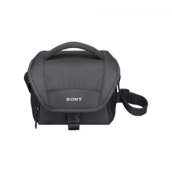 Sony LCS-U11 fotoaparato dėklas Pečinis dėklas Juoda