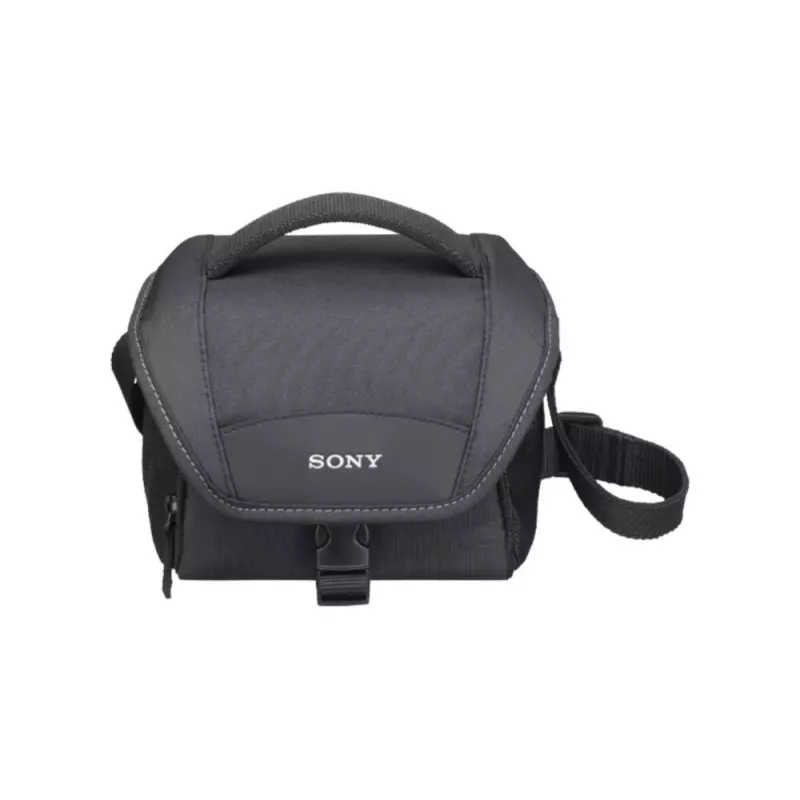 Sony LCS-U11 fotoaparato dėklas Pečinis dėklas Juoda