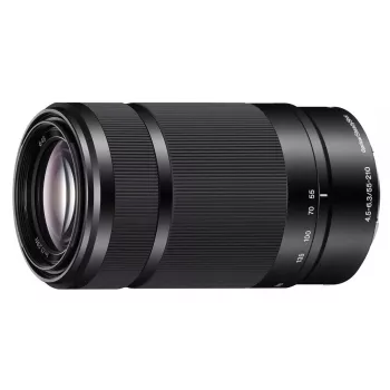 Sony SEL55210 SLR teleobjektyvas, juodas