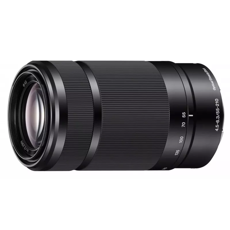 Sony SEL55210 SLR teleobjektyvas, juodas