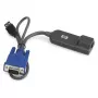 HP KVM CAT5 1 vnt. USB sąsajos adapteris tinklo kabelis