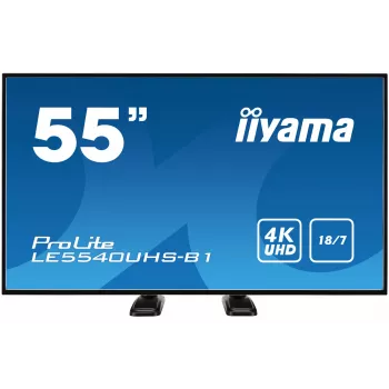 iiyama OSTX40X81 monitoriaus laikiklis / stovas 139,7 cm (55 colių) Stalinis Juodas