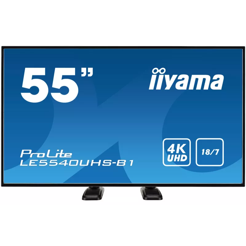iiyama OSTX40X81 monitoriaus laikiklis / stovas 139,7 cm (55 colių) Stalinis Juodas