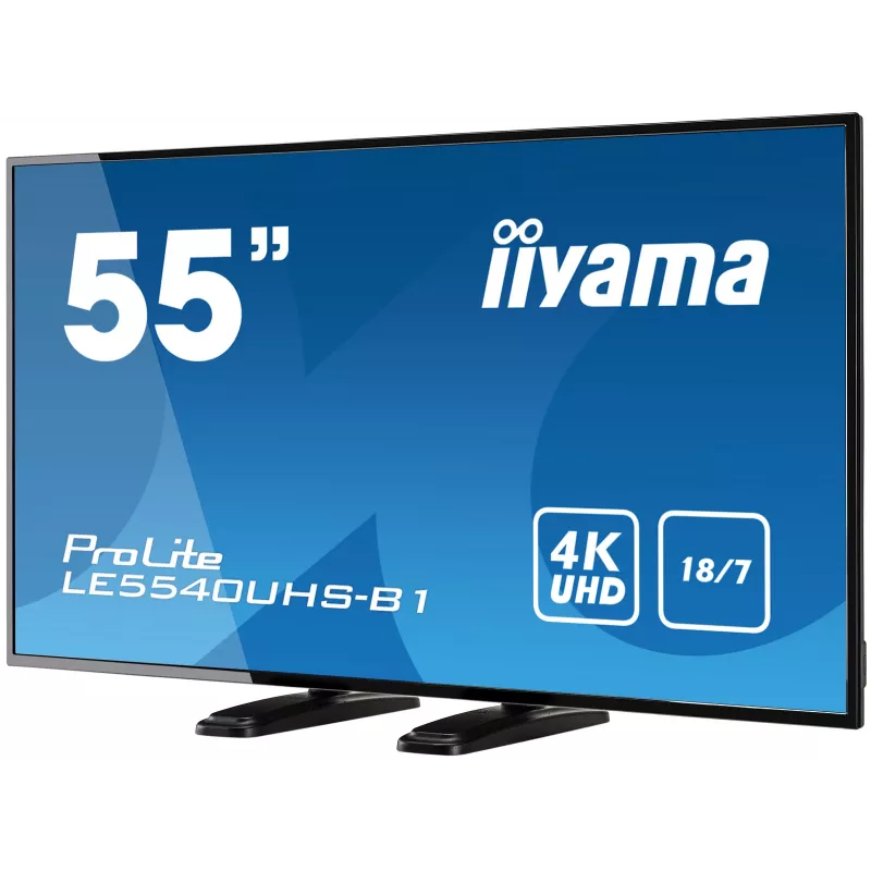 iiyama OSTX40X81 monitoriaus laikiklis / stovas 139,7 cm (55 colių) Stalinis Juodas